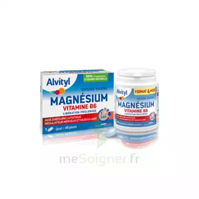 Alvityl Magnésium Vitamine B6 Libération Prolongée Comprimés Lp B/45 à Thourotte